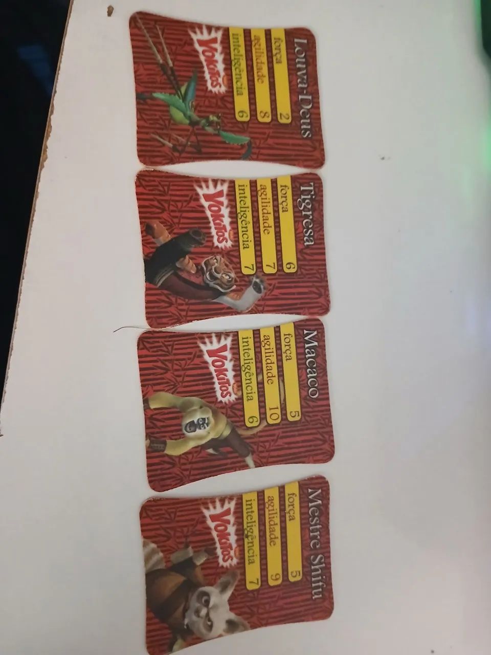 Lote tazo yokitos kung fu panda - Foto 3