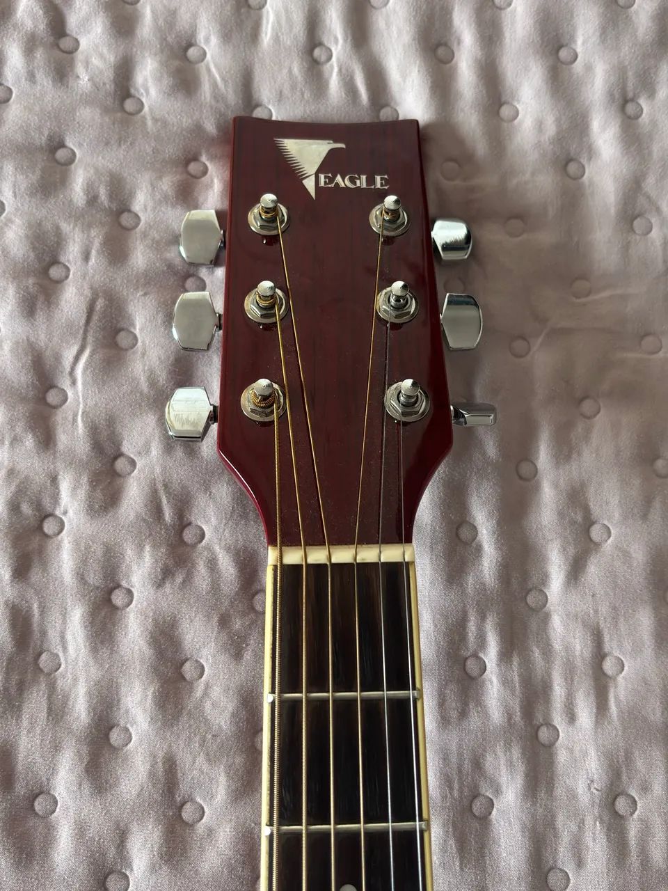 Violão Eagle elétrico de aço - Foto 5