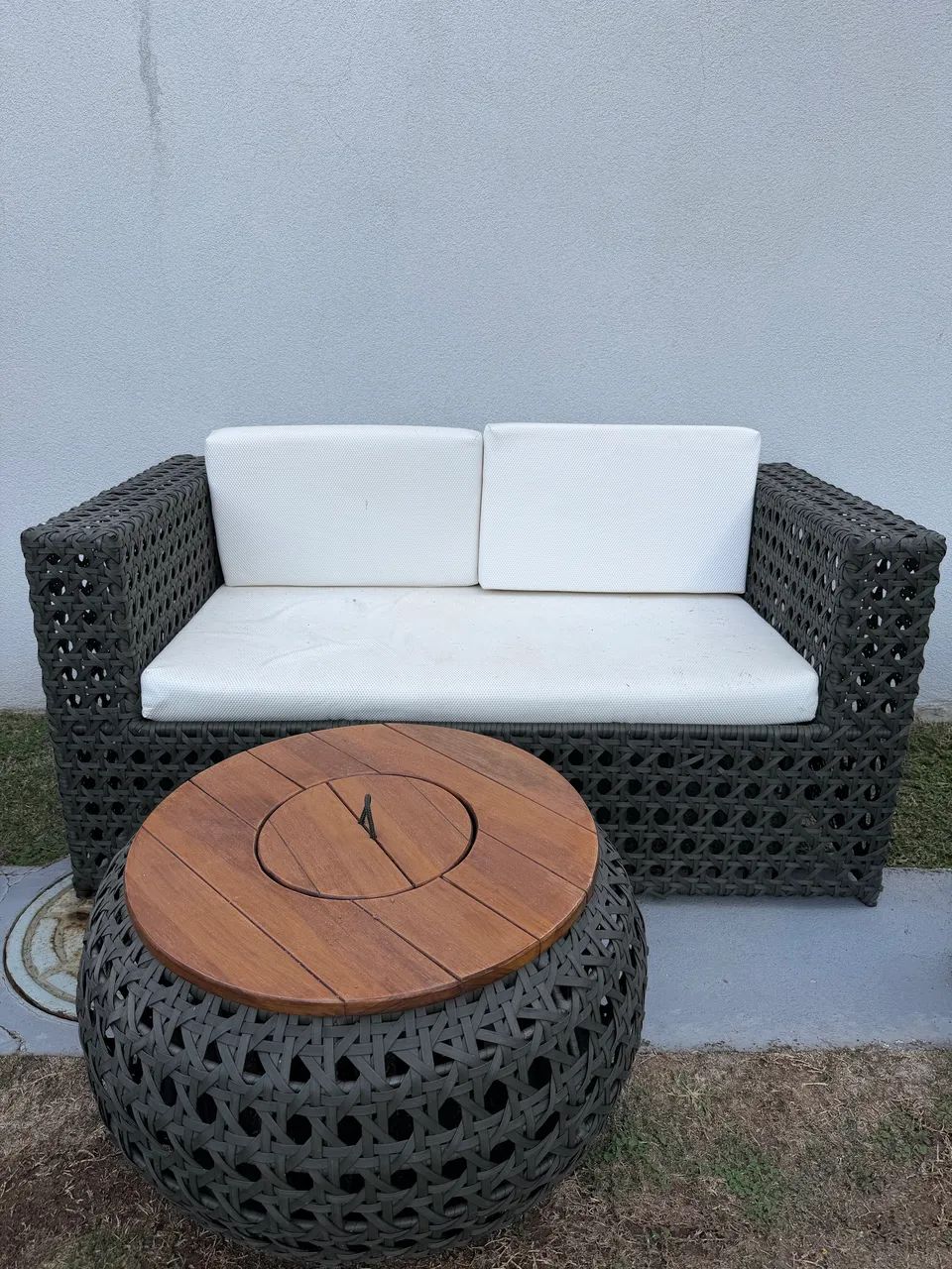 Jogo Sofá + 2 Poltronas - Área Externa - Foto 3