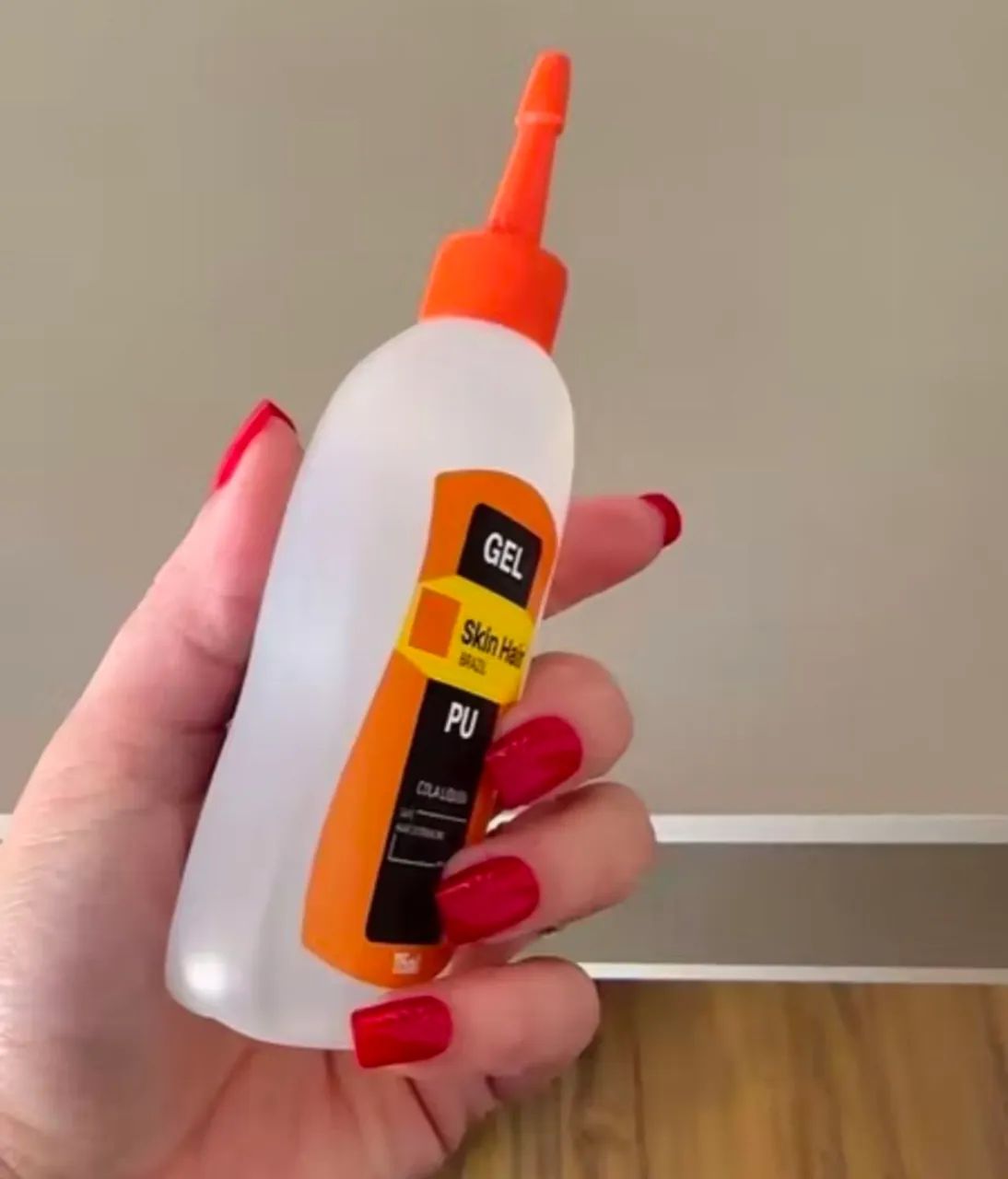 Gel fixador para mega hair cabelos  - Foto 5