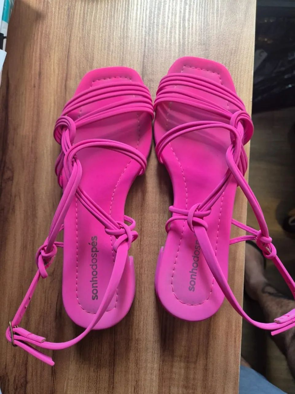 Sandalha Sonho dos Pés (Rosa Pink)