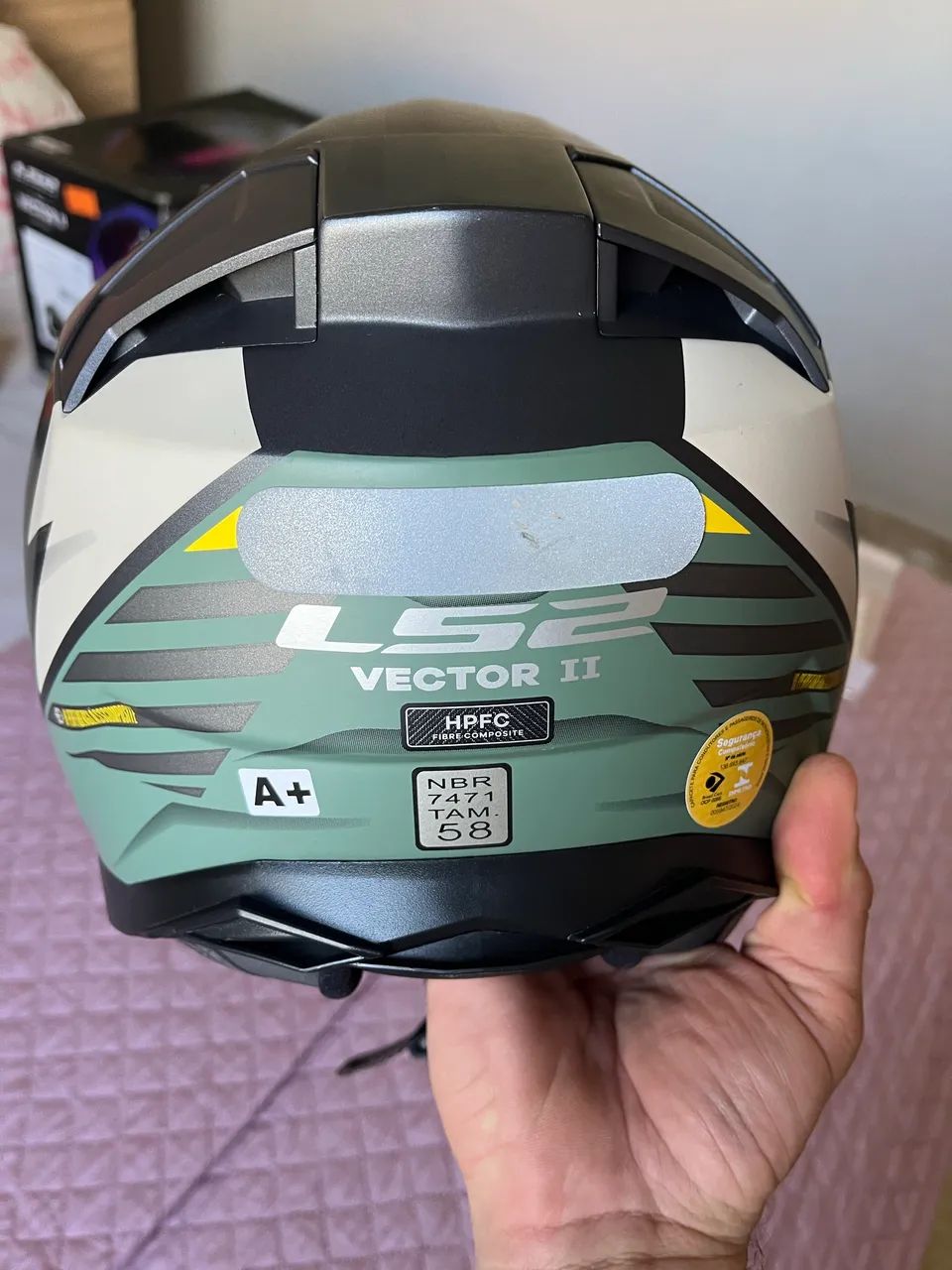 Capacete LS2 VECTOR II TAM:58 - Foto 2