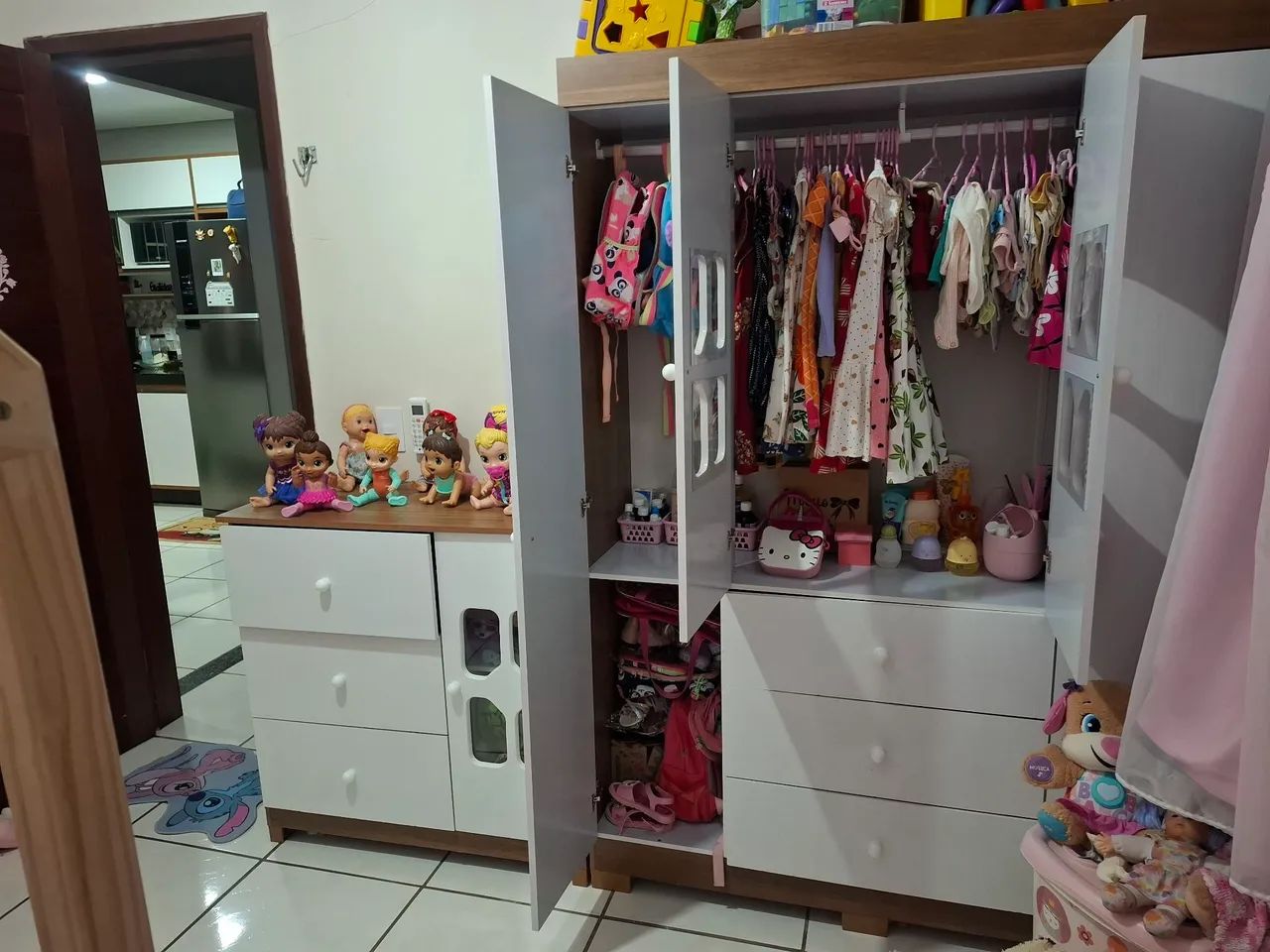 Guarda roupa e cômoda de criança.  - Foto 2