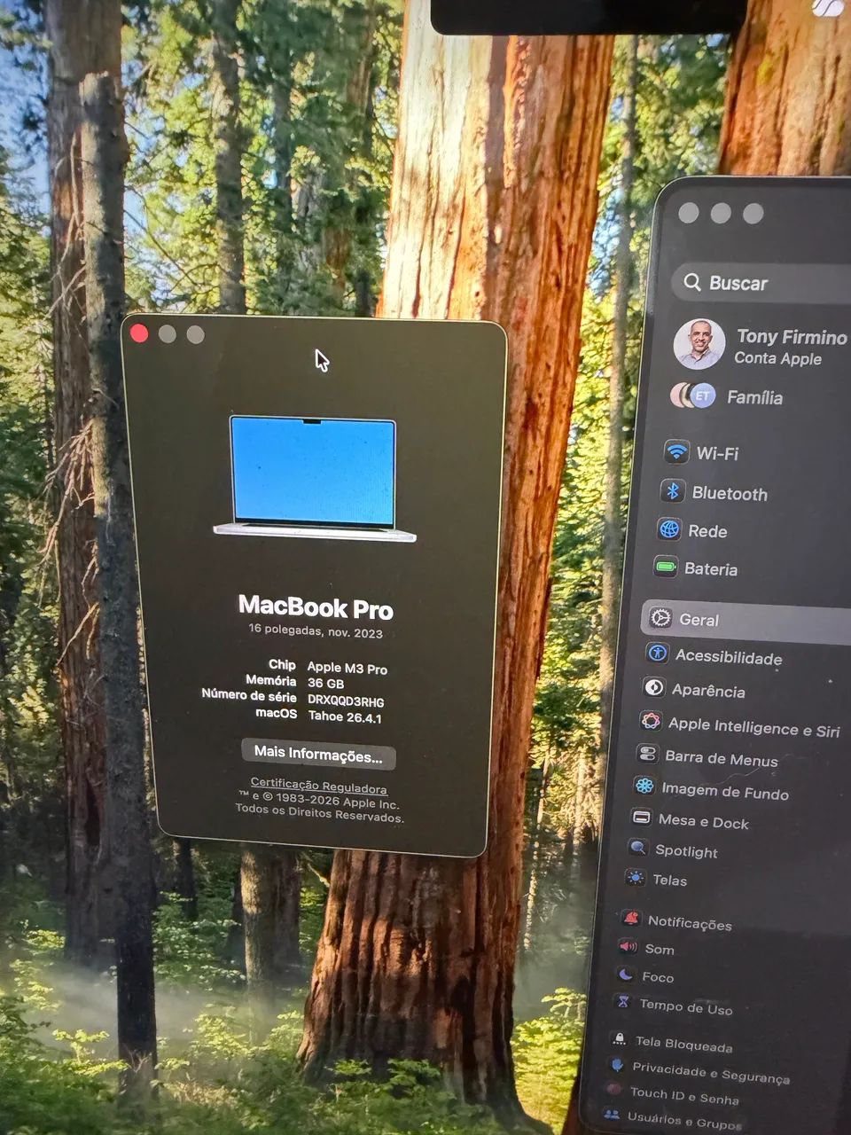 Macbook pro M3 36gb 16 polegadas 512 ssd - Foto 4