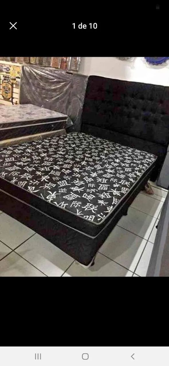 Cama Box Casal Conjugada Ortopédico Colchão dos Sonhos - Foto 4