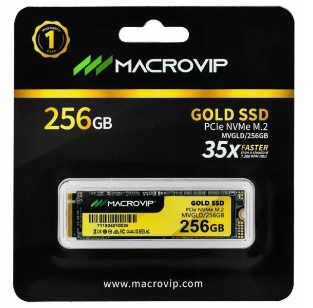 M.2 NVME MACROVIP 256GB 