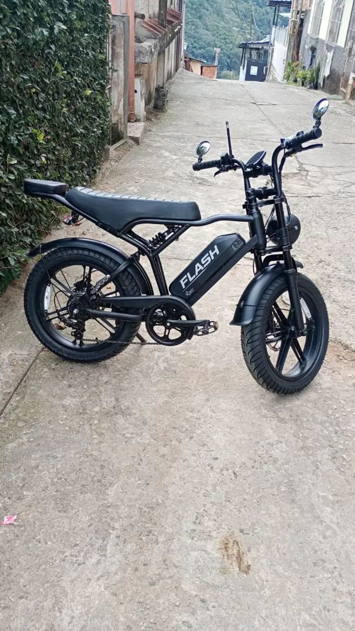 Bicicleta elétrica flash  - Foto 4