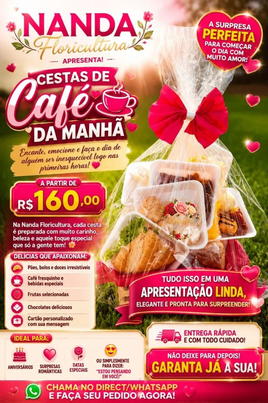 Cesta de café  dos Pais - Foto 2