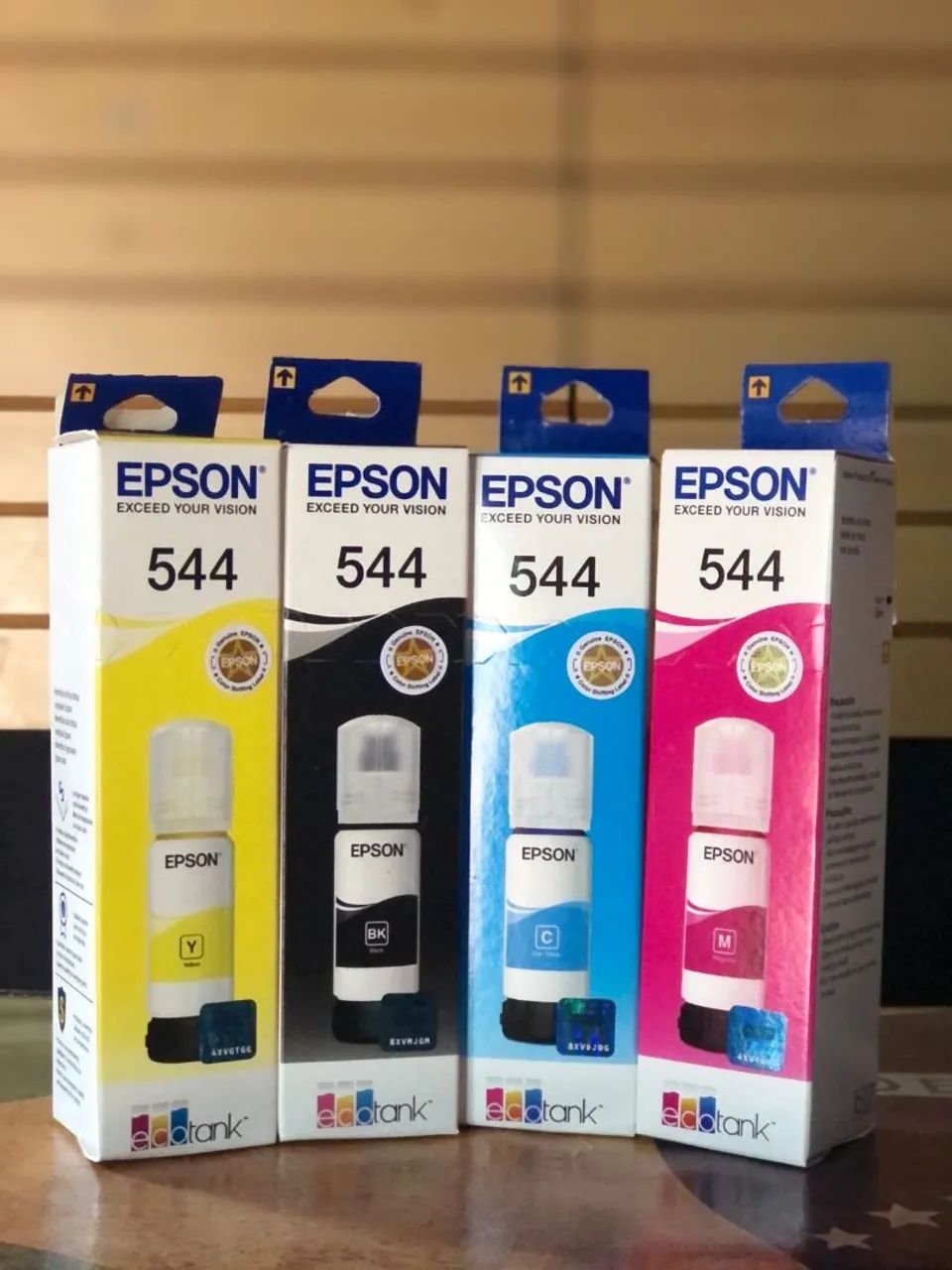 Tinta Epson original 544  (Valor Unidade qualquer cor)