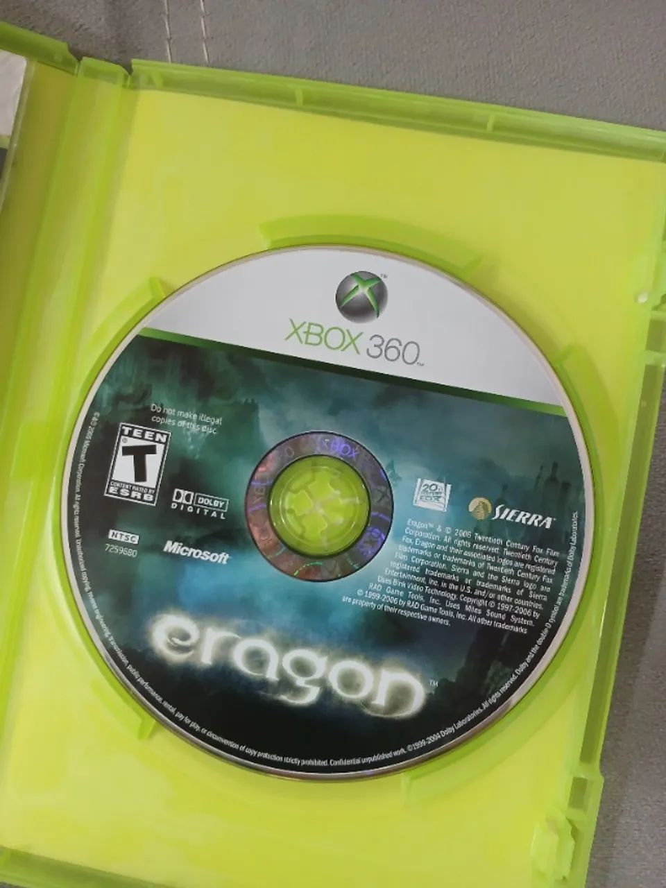 eragon xbox 360 original - Foto 3