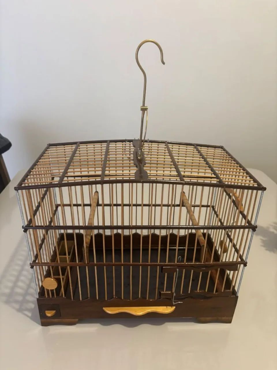 Gaiola de passeio para pássaros médios e pequenos 