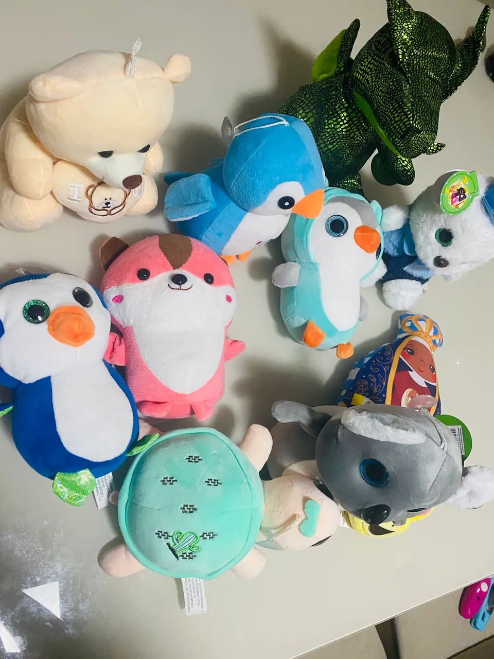 Kit com 10 pelúcias  - Foto 3