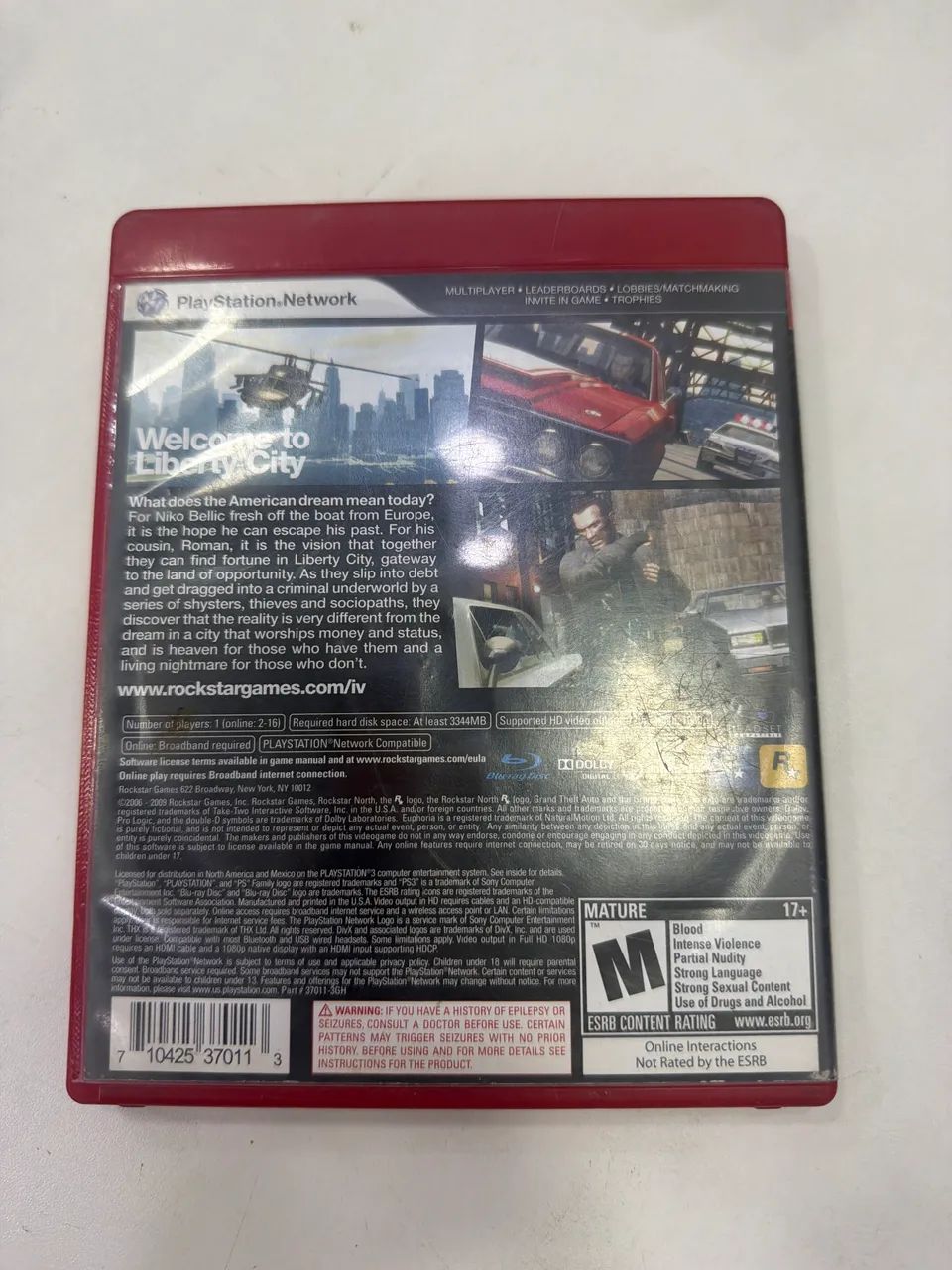 GTA 4 ps3 completo com mapa - Foto 3