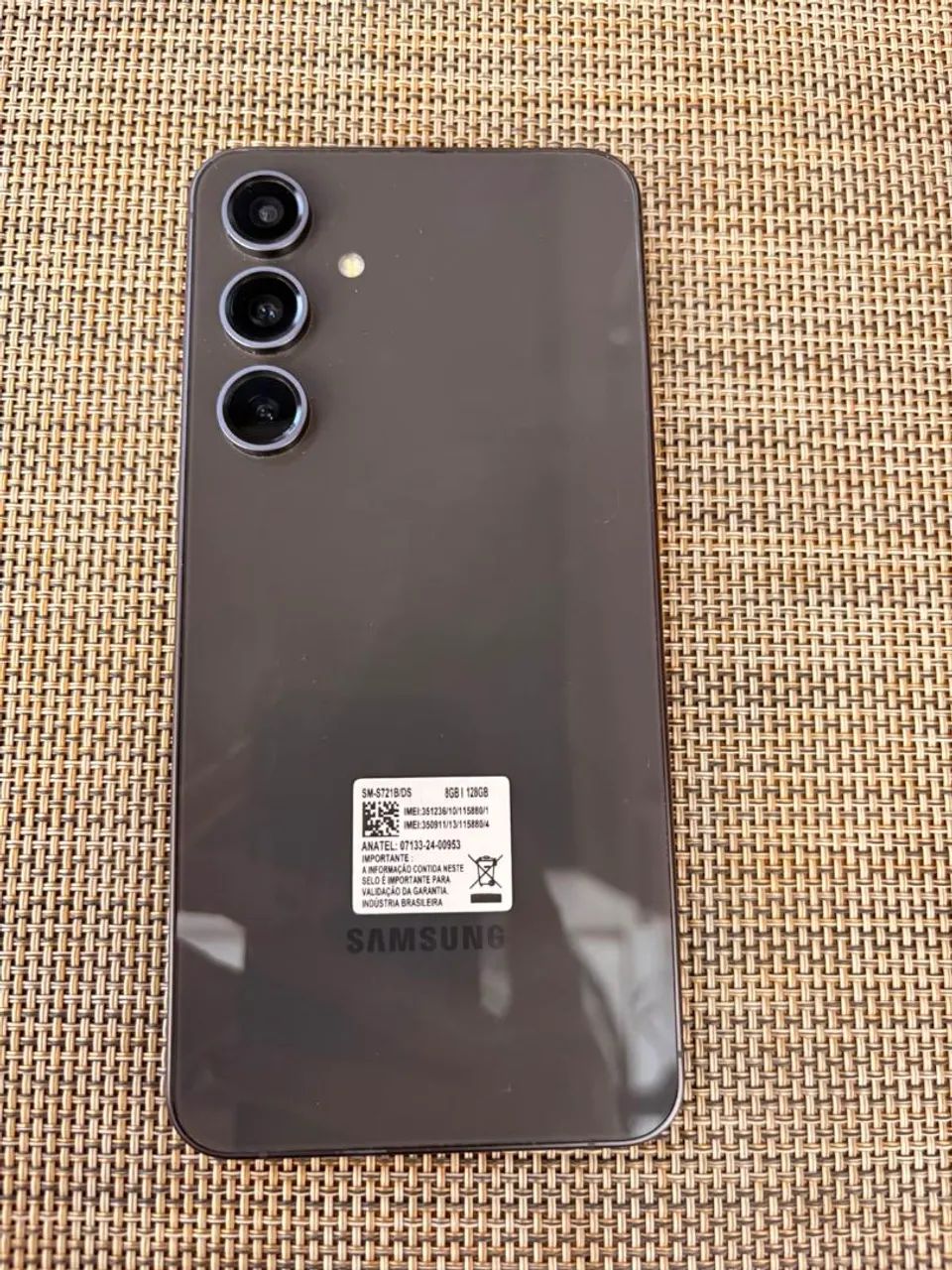 S24 fe 128 gigas. NOVÍSSIMO 
