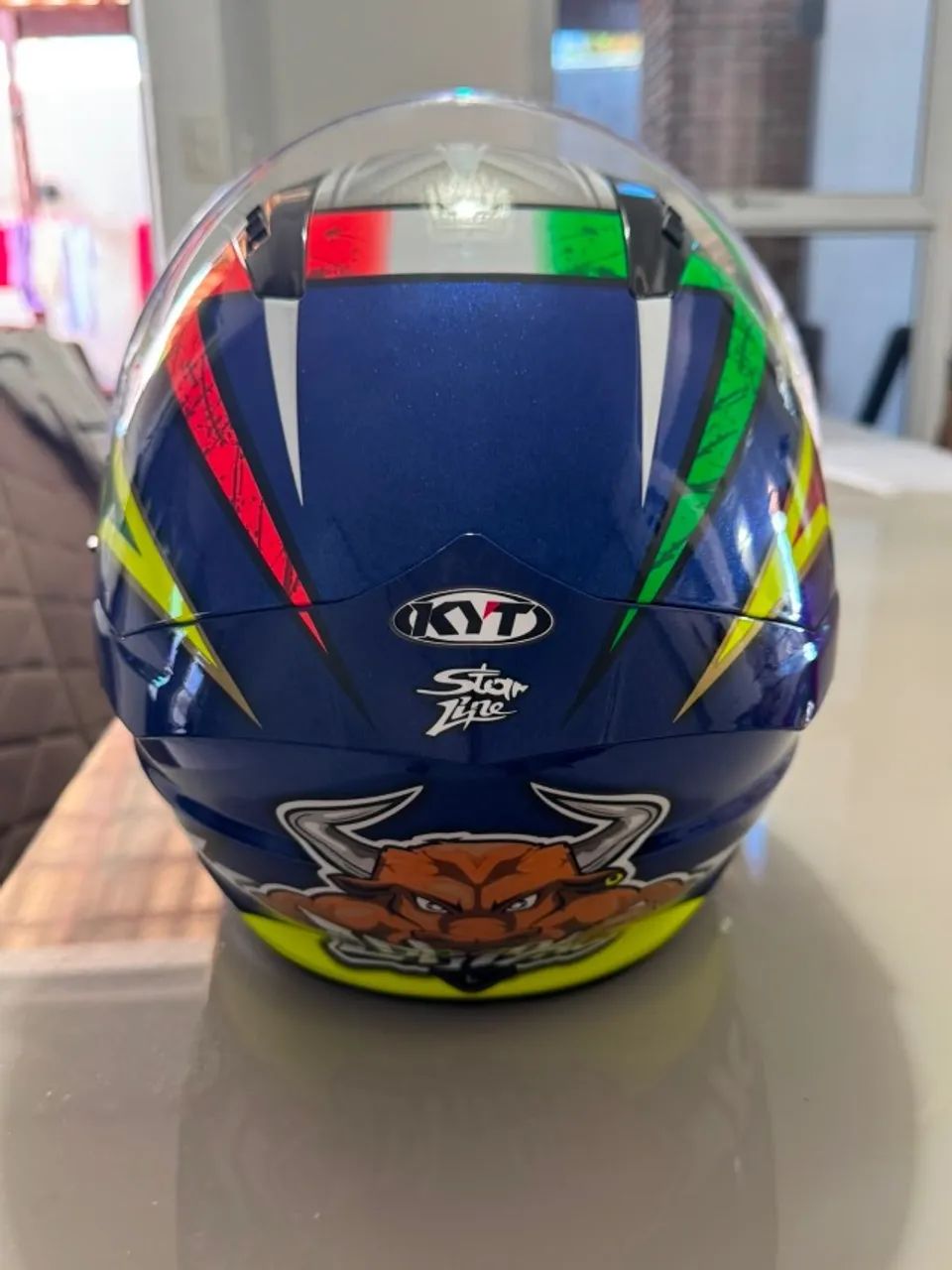 Capacete KYT TT-Course Star Line - Foto 2