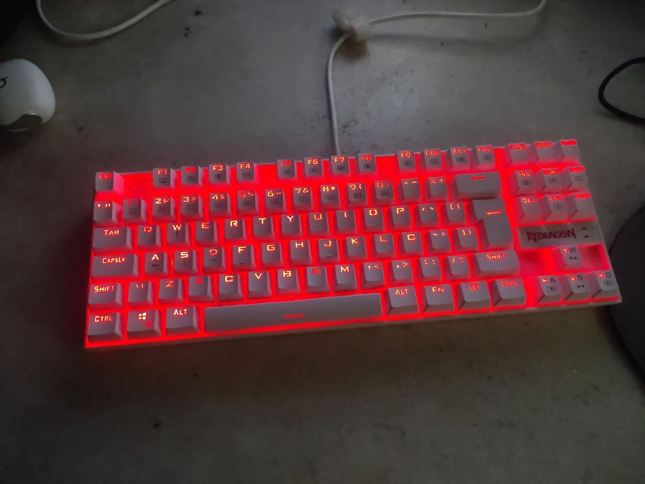 Teclado gamer mecânico redragon profissional  - Foto 2