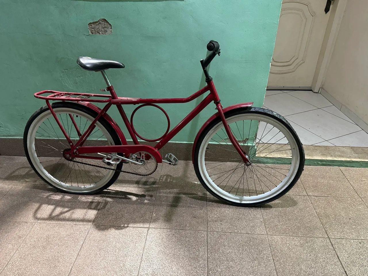 Bicicleta aro 26 freio contra pedal 