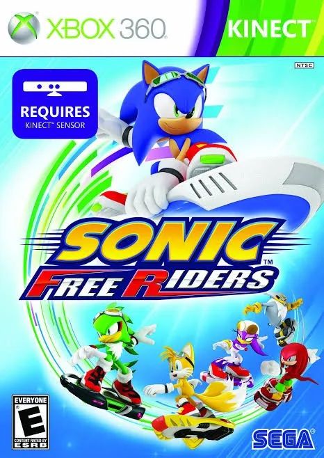 Sonic Free Riders Kinect Xbox 360