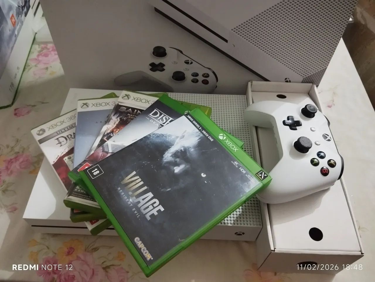 Xbox one S + controle + jogos + brinde - Foto 4