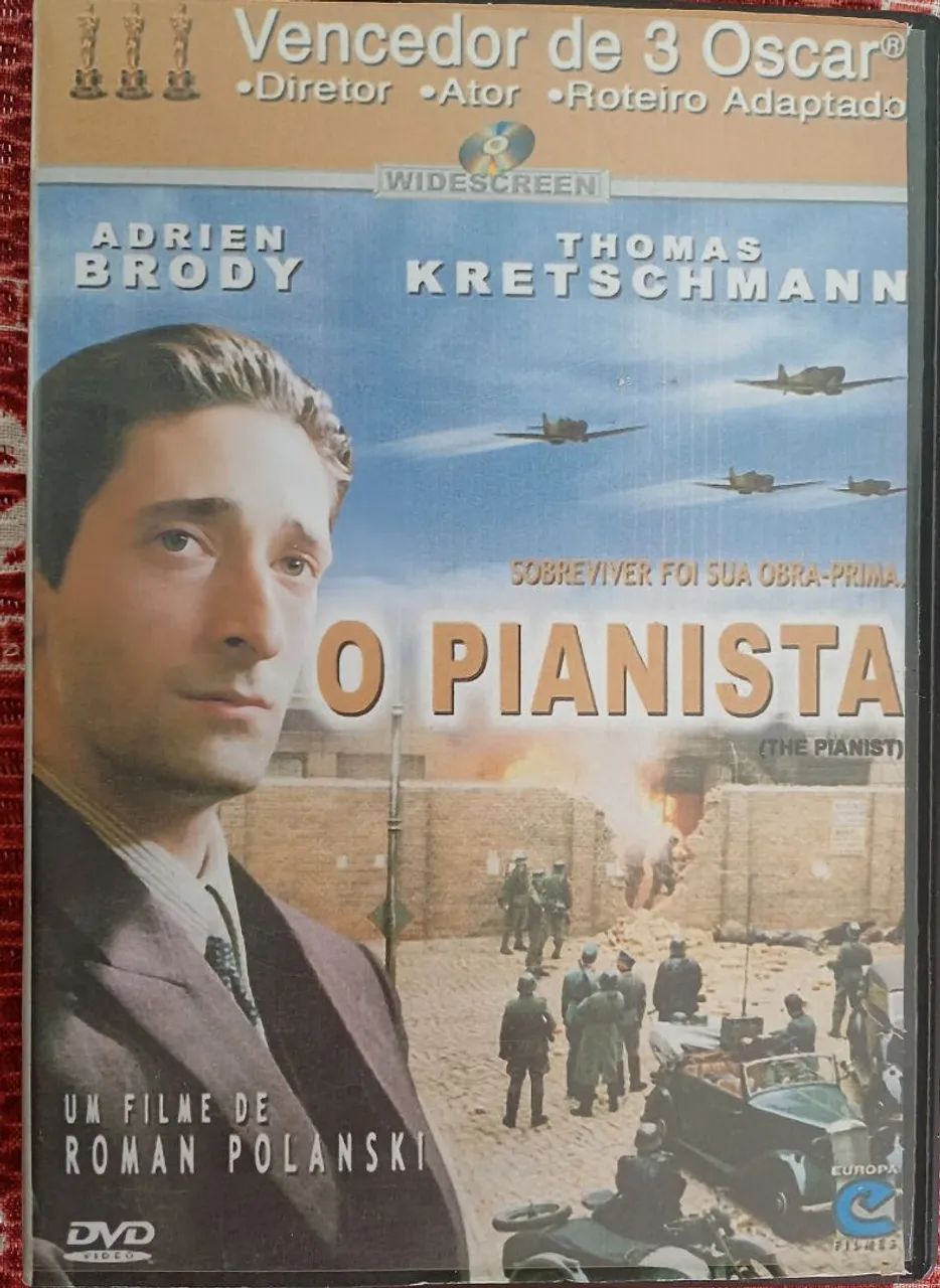 DVD original "O Pianista" 
