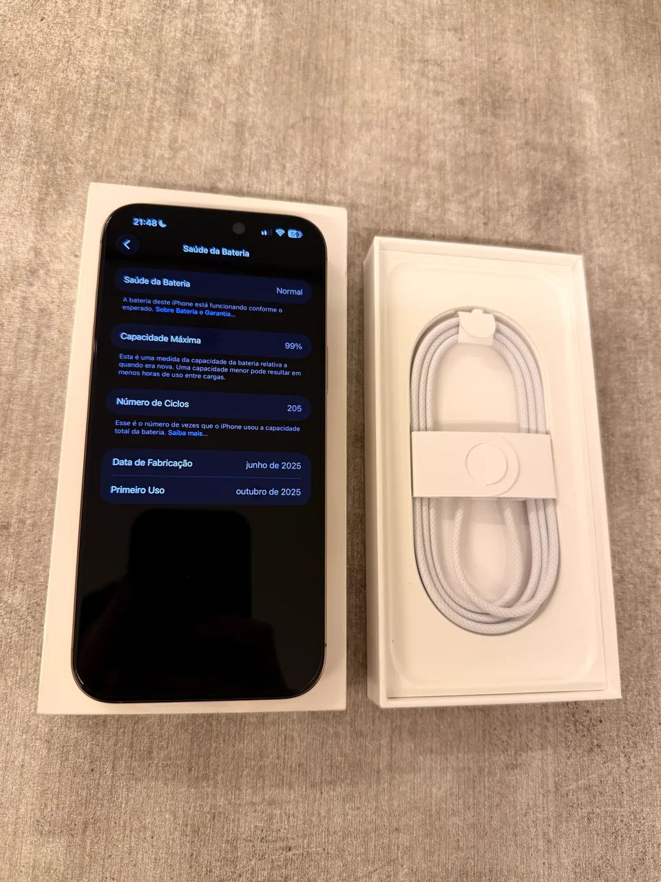 iPhone 16 Pro Max 256GB - Desert | 99% Bateria + NF - Celulares e