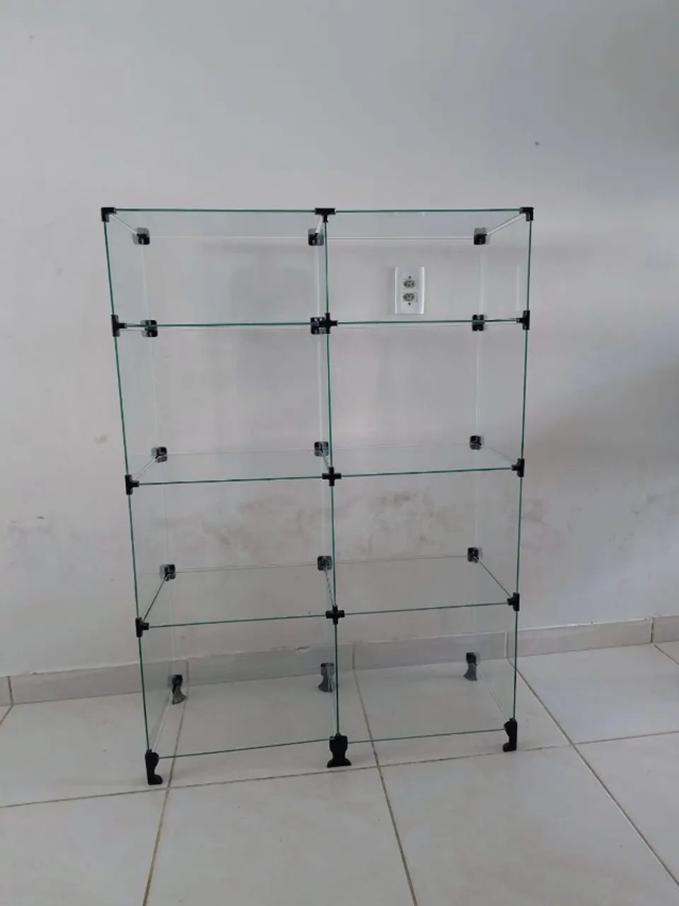 Expositor de Vidro Modular - Excelente Estado