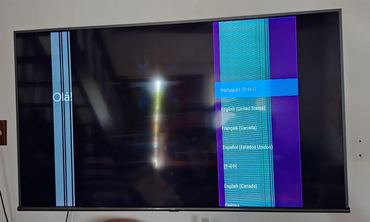 Smart TV TCL 65 Polegadas QLED / DEFEITO - Foto 3
