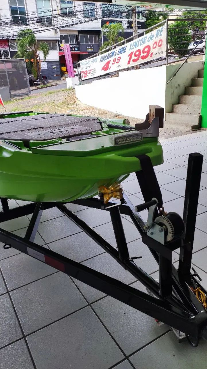 Milha boat completo ( carretinha, motor, customização) - Foto 4