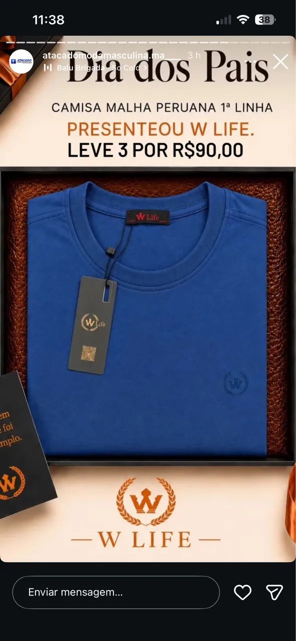 Camisa azul 