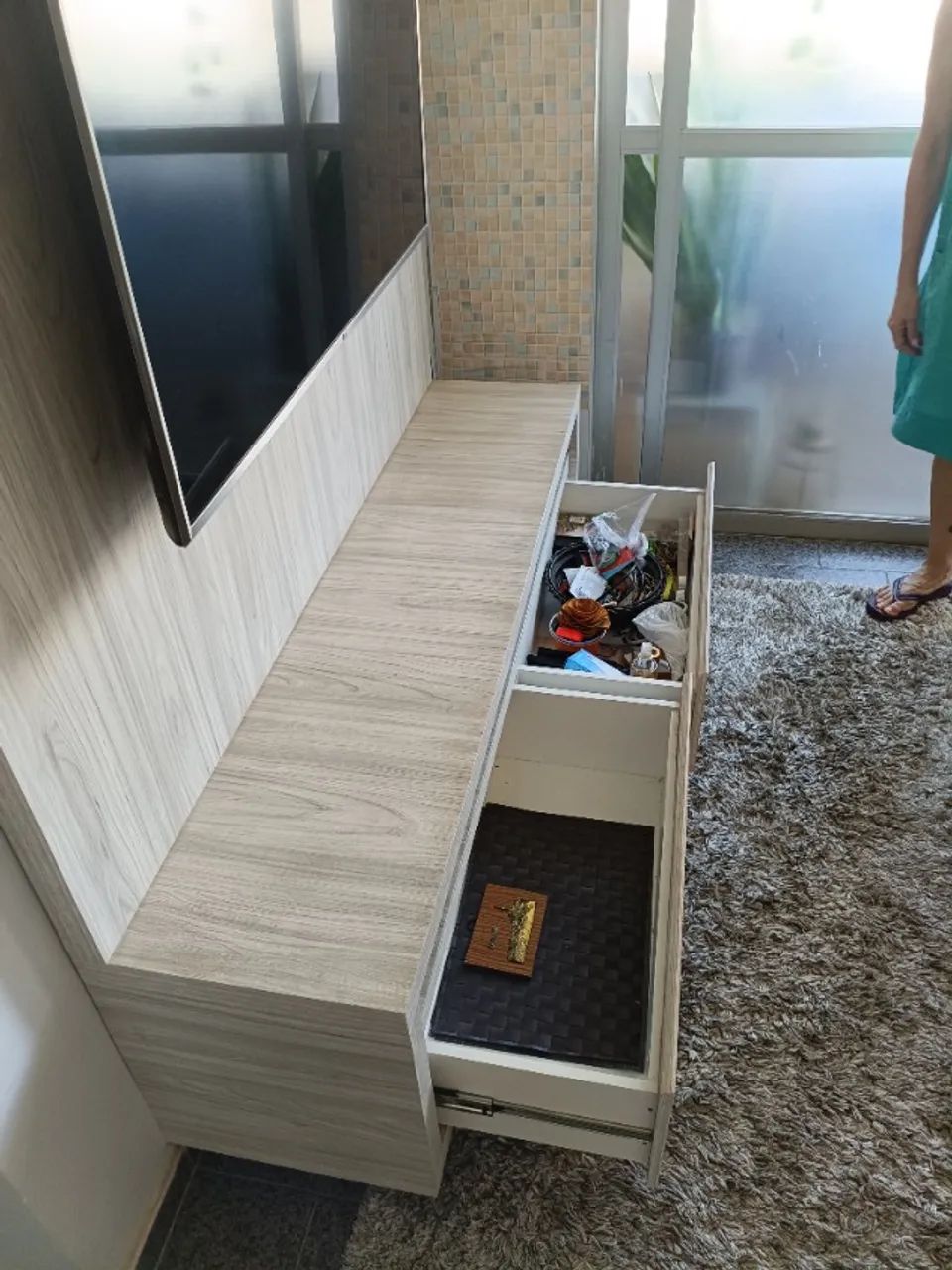 Rack com Painel para TV (Excelente estado) - Foto 4