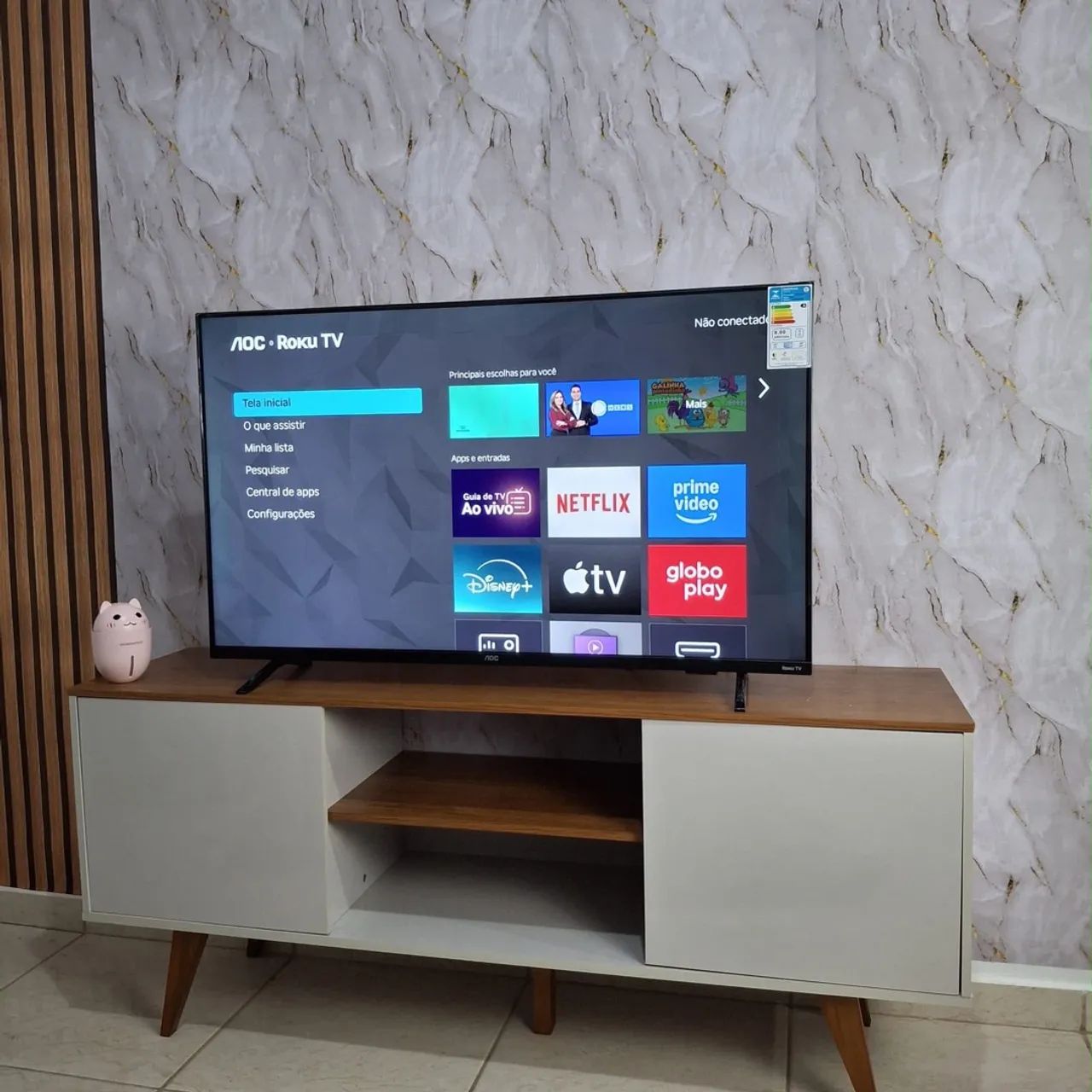 SMART TV 43 AOC ROKU TV  - Foto 3