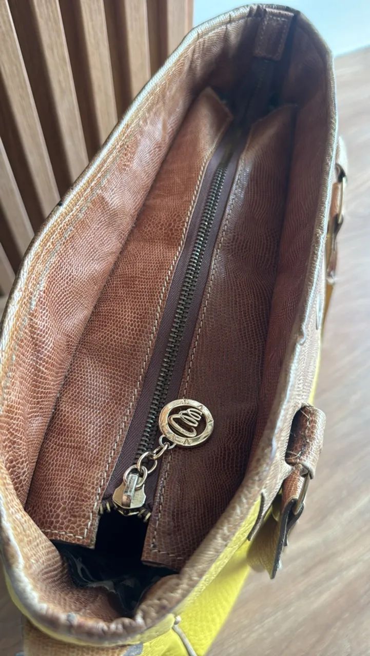 Bolsa Couro legítimo La Bijorca  - Foto 3