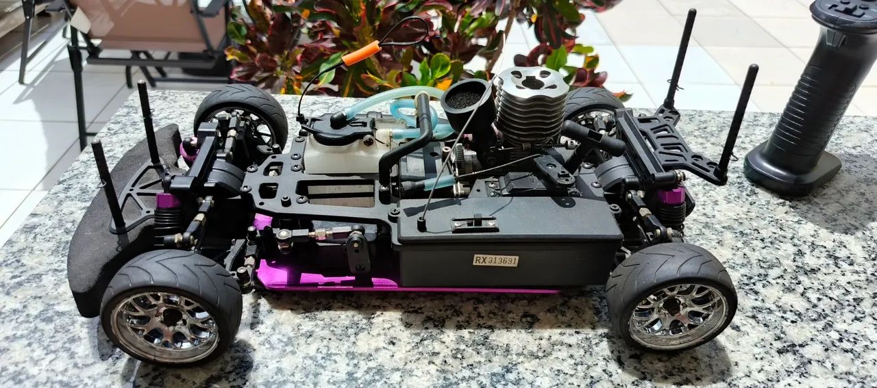 AUTOMODELO HSP COMBUSTÃO ON ROAD - Foto 3