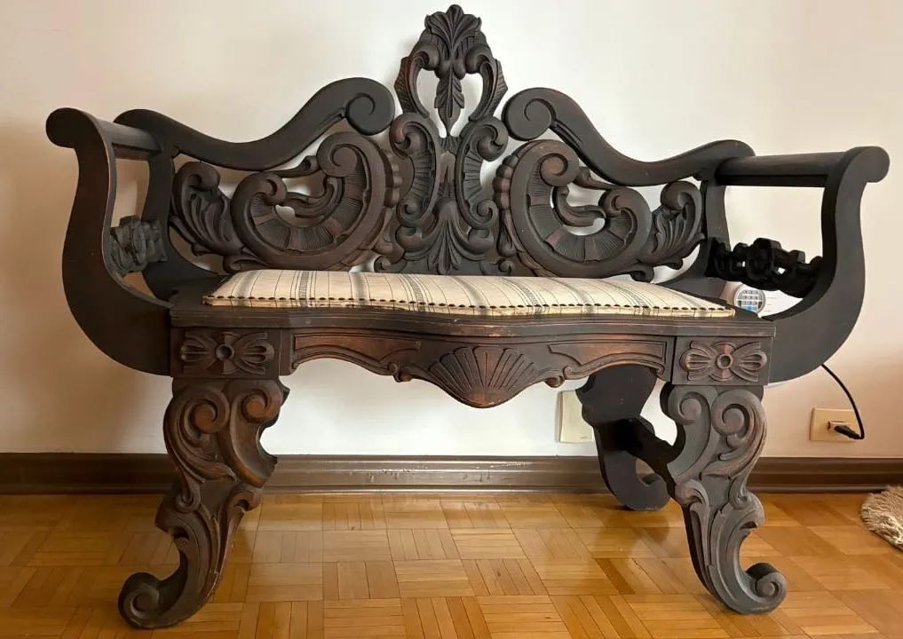 Conjunto de namoradeira - estilo colonial  - Foto 5