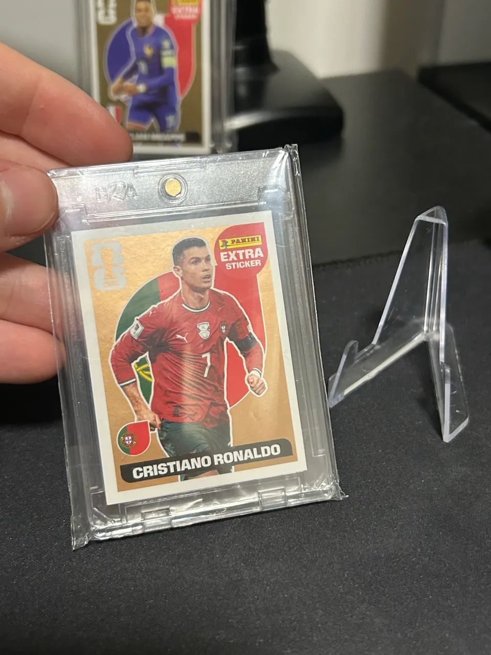Figurinha Legend BRONZE Cristiano Ronaldo Panini + Case +  - Foto 3
