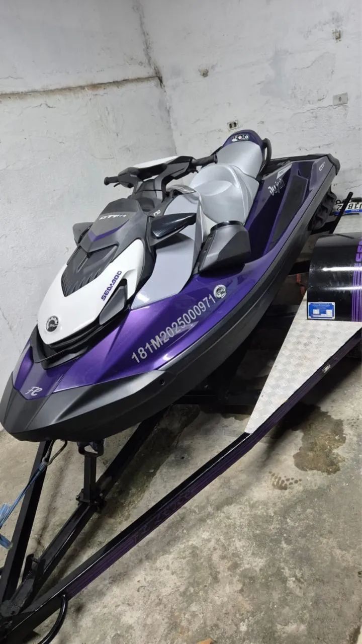Jet sky 170 seadoo com sol jet muito novo - Foto 5