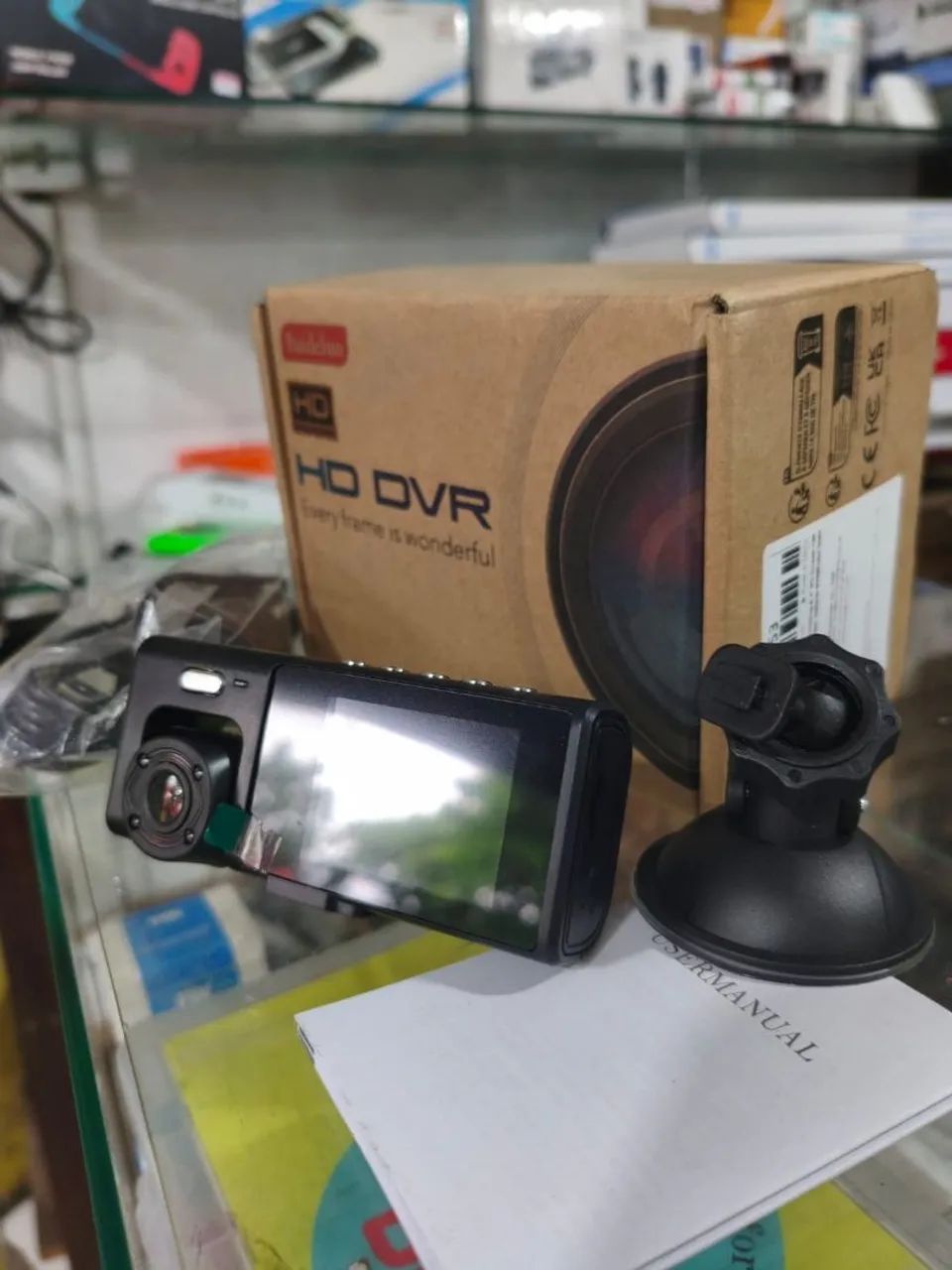 Camera dupla veicular externa e interna automotiva dash cam  - Foto 2