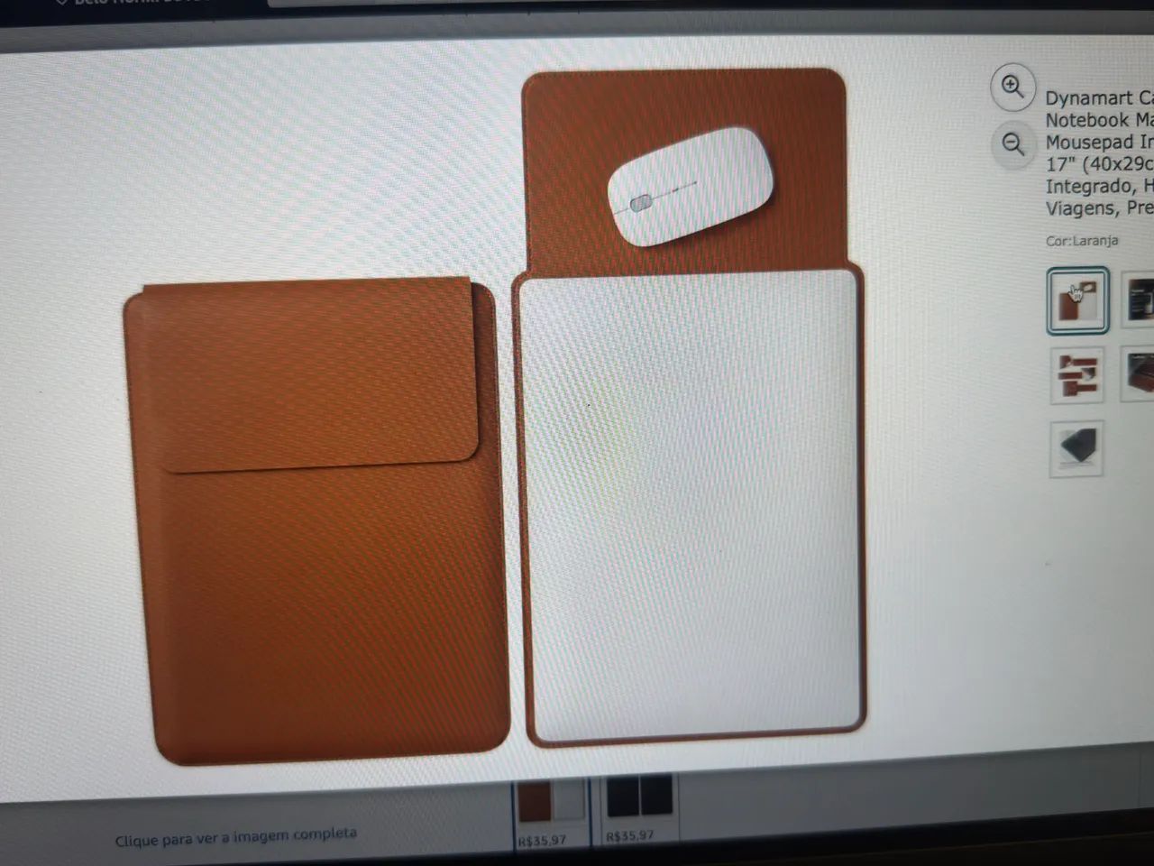 Capa computador 17 polegadas 