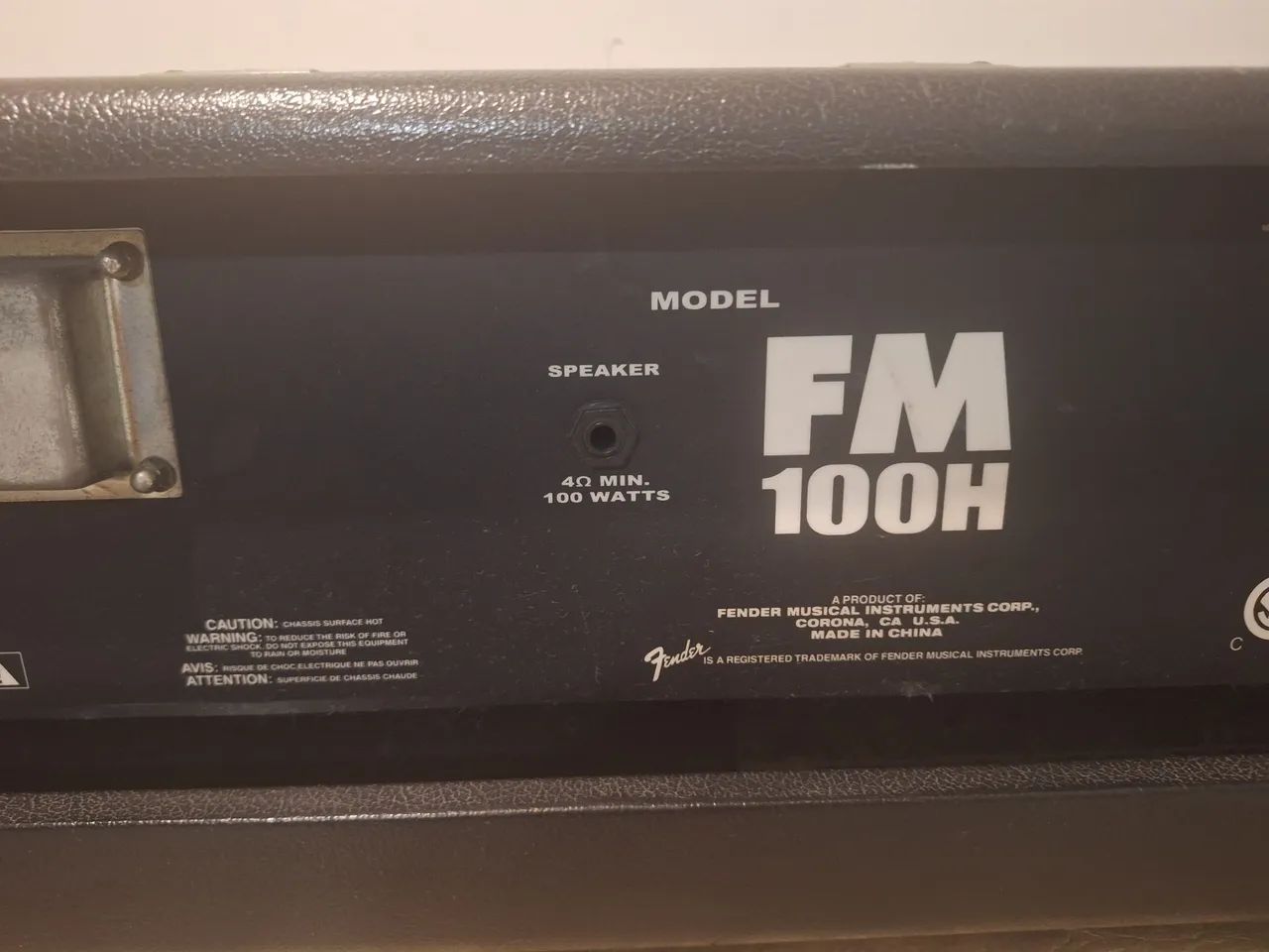 Cabeçote Fender FM100H - Foto 3