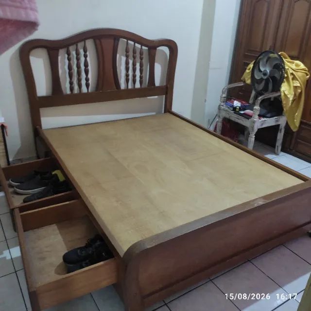 Cama casal madeira  - Foto 3