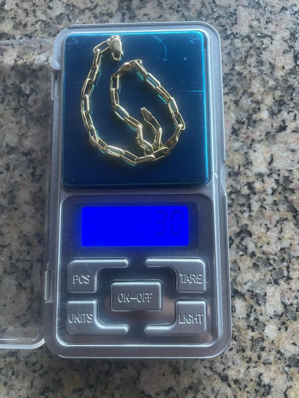 Lindo cordão e pulseira de ouro 18k - Foto 2