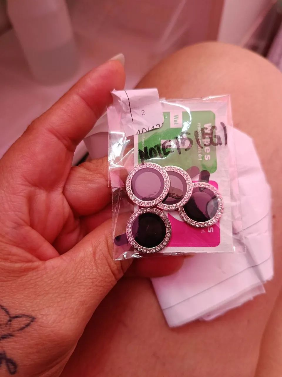 lentes para redimi note15  $25.00 