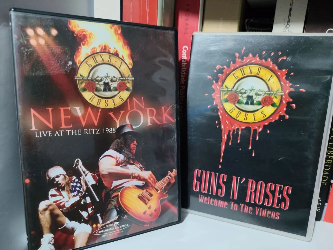 Coleção Guns n Roses, CDs e DVDs - Foto 2
