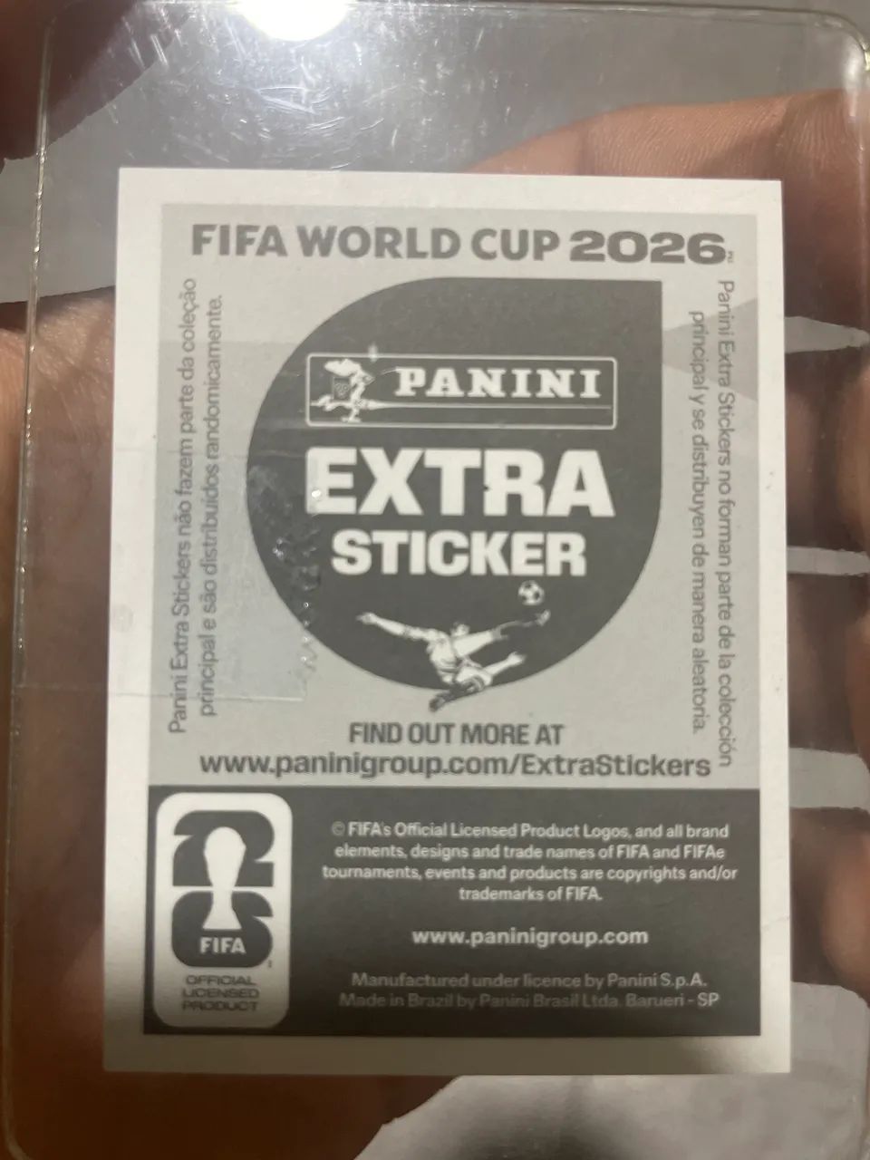 Vinícius Júnior Extra Sticker Ouro.457380912400977921