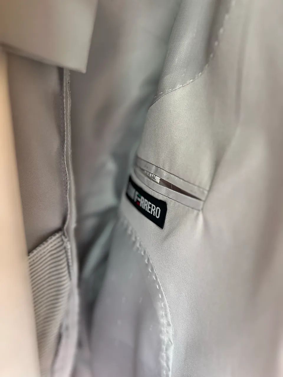 TERNO + calça CINZA CLARO  - Foto 3