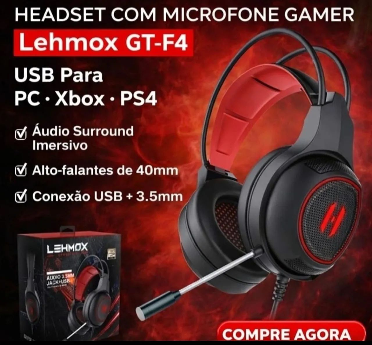 Fone gamer  - Foto 2
