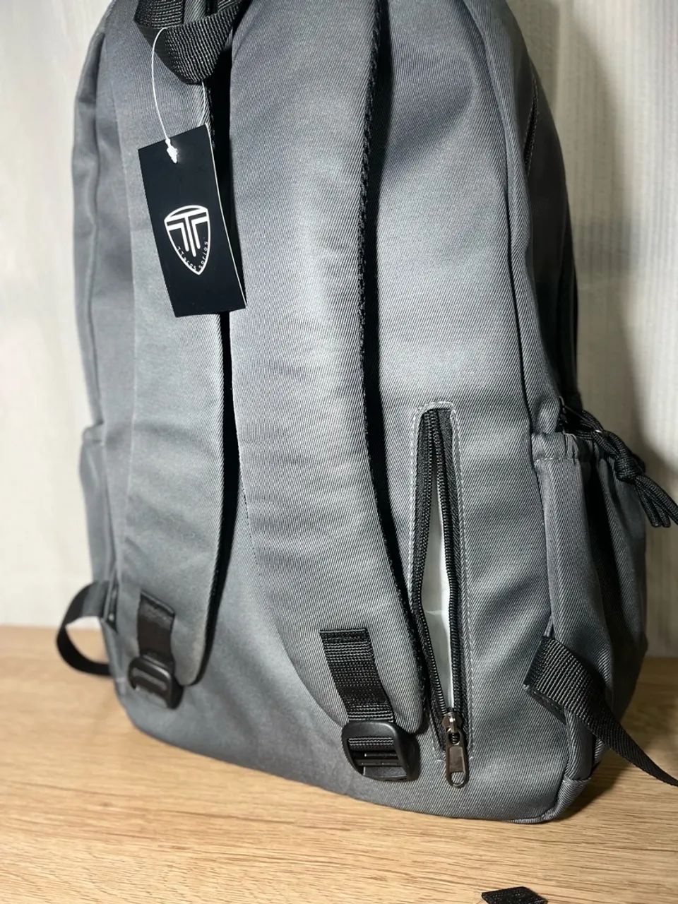 Bolsa Nike Cinza Grande  - Foto 3