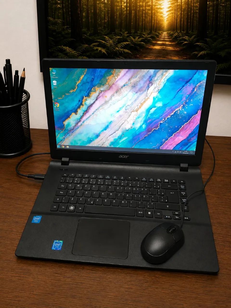 Notebook Acer tela bem grande/ conservado / e rápido 