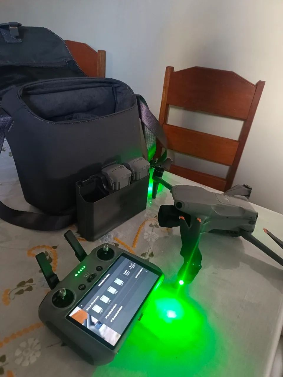 Drone Dji Mavic Air 3 Flymore Ac Cartão  - Foto 5
