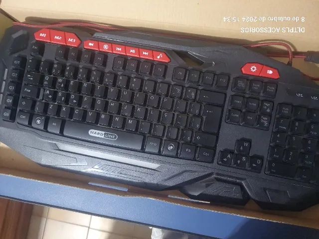 teclado gamer com defeito, algumas teclas não funcionam, para quer quizer arrumar - Foto 4